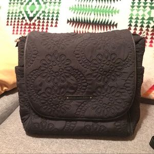 Petunia pickle bottom black diaper bag/ backpack